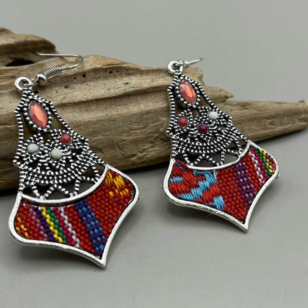 Colorful Bohemian Dangle Earrings